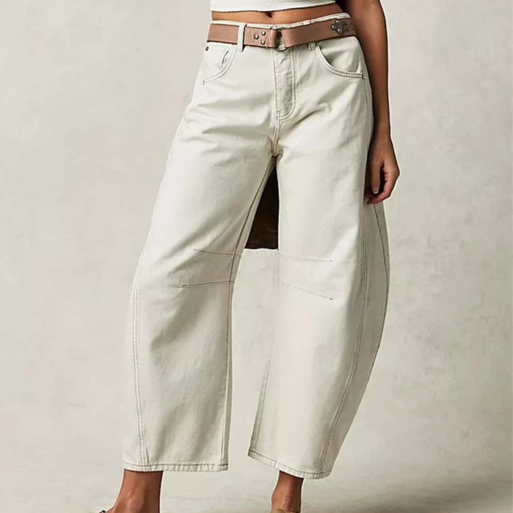 Trendy wijde zomerjeans voor dames