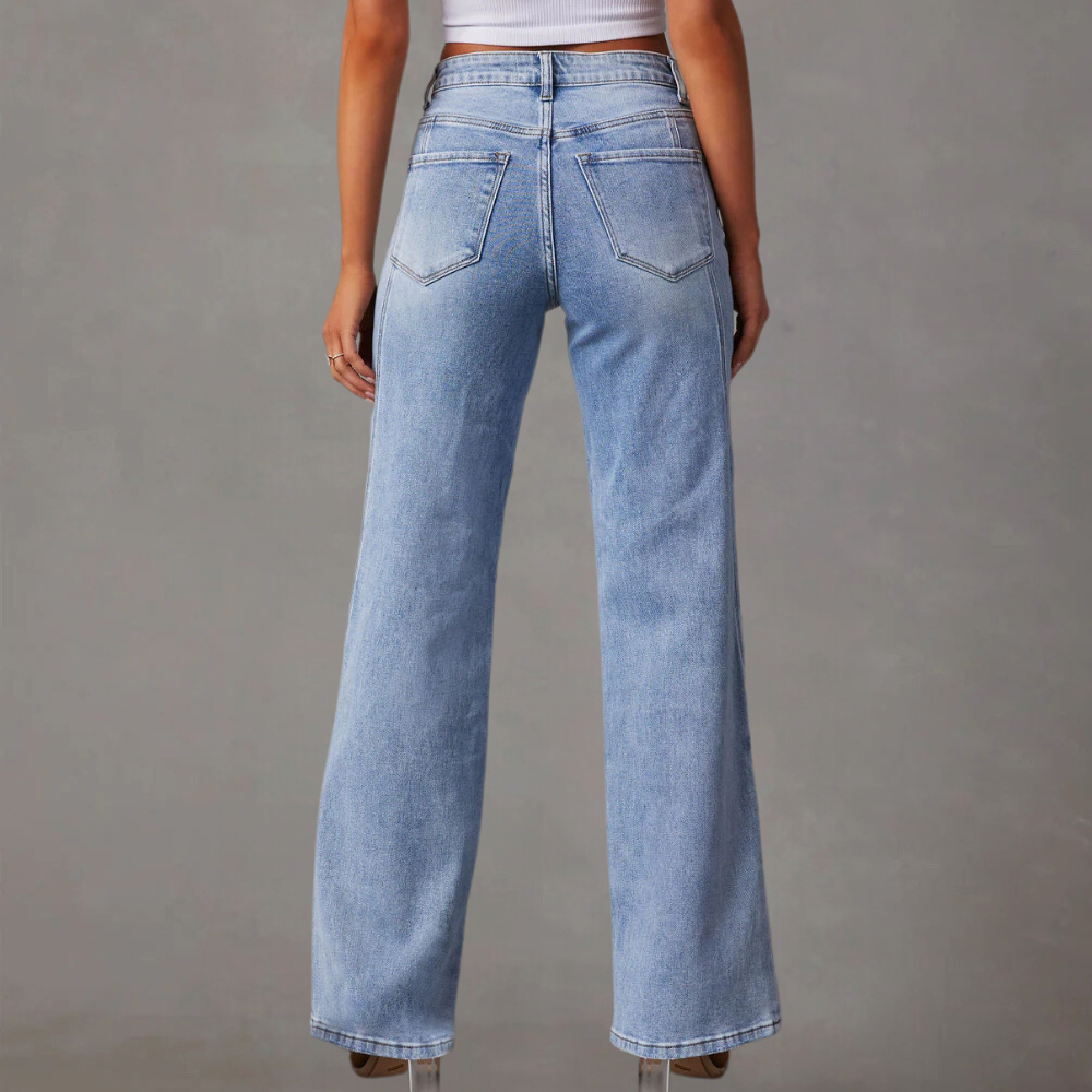 Stijlvolle flared jeans voor dames - Perfect voor de zomer
