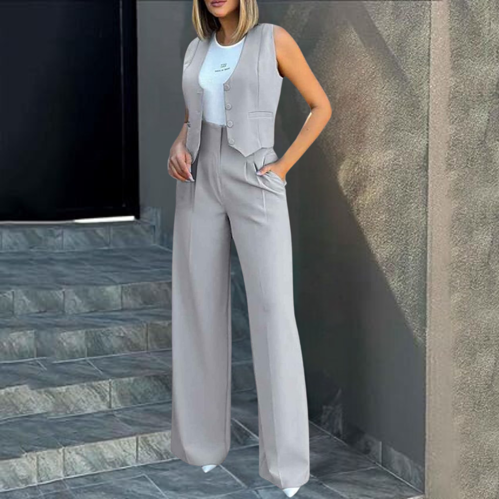 Trendy zomer vest en broek voor dames