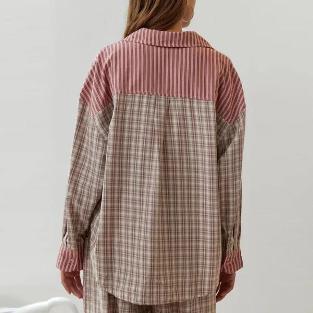 Comfortabele zomerse pyjamaset voor dames