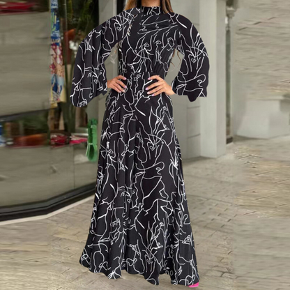 Modieuze zomerse jumpsuit met lange mouwen voor dames