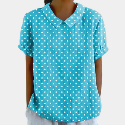 Casual en kleurrijke damesblouse voor de zomer