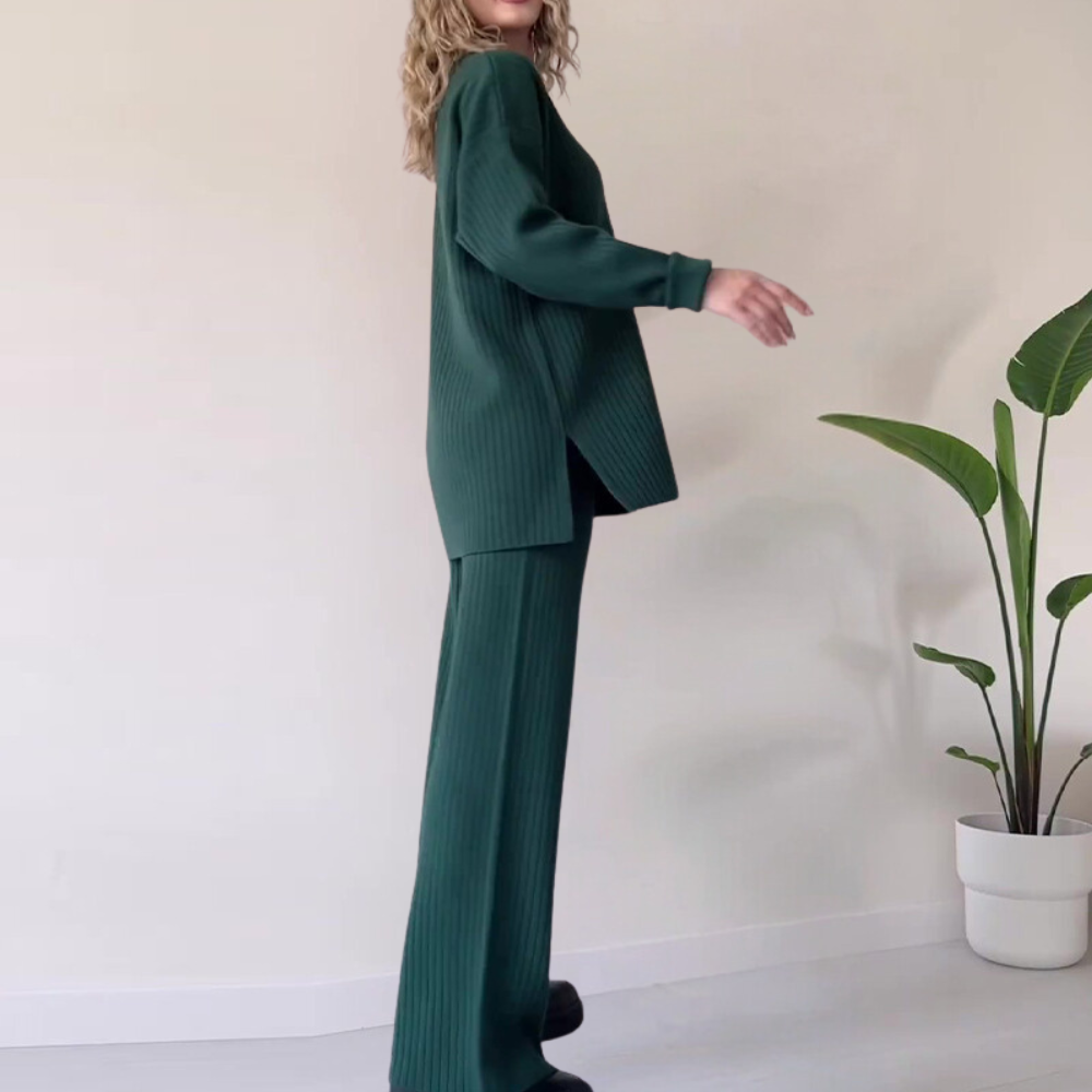 Trendy en zachte 2-delige damesset voor de zomer