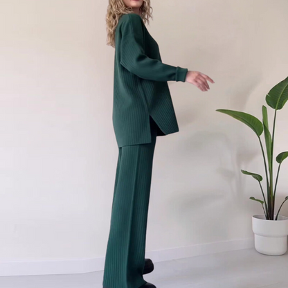 Trendy en zachte 2-delige damesset voor de zomer