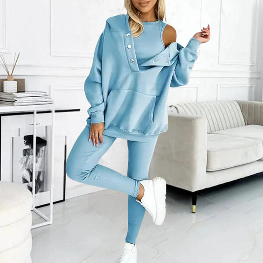 Casca - Comfortabele driedelige zomerset voor dames