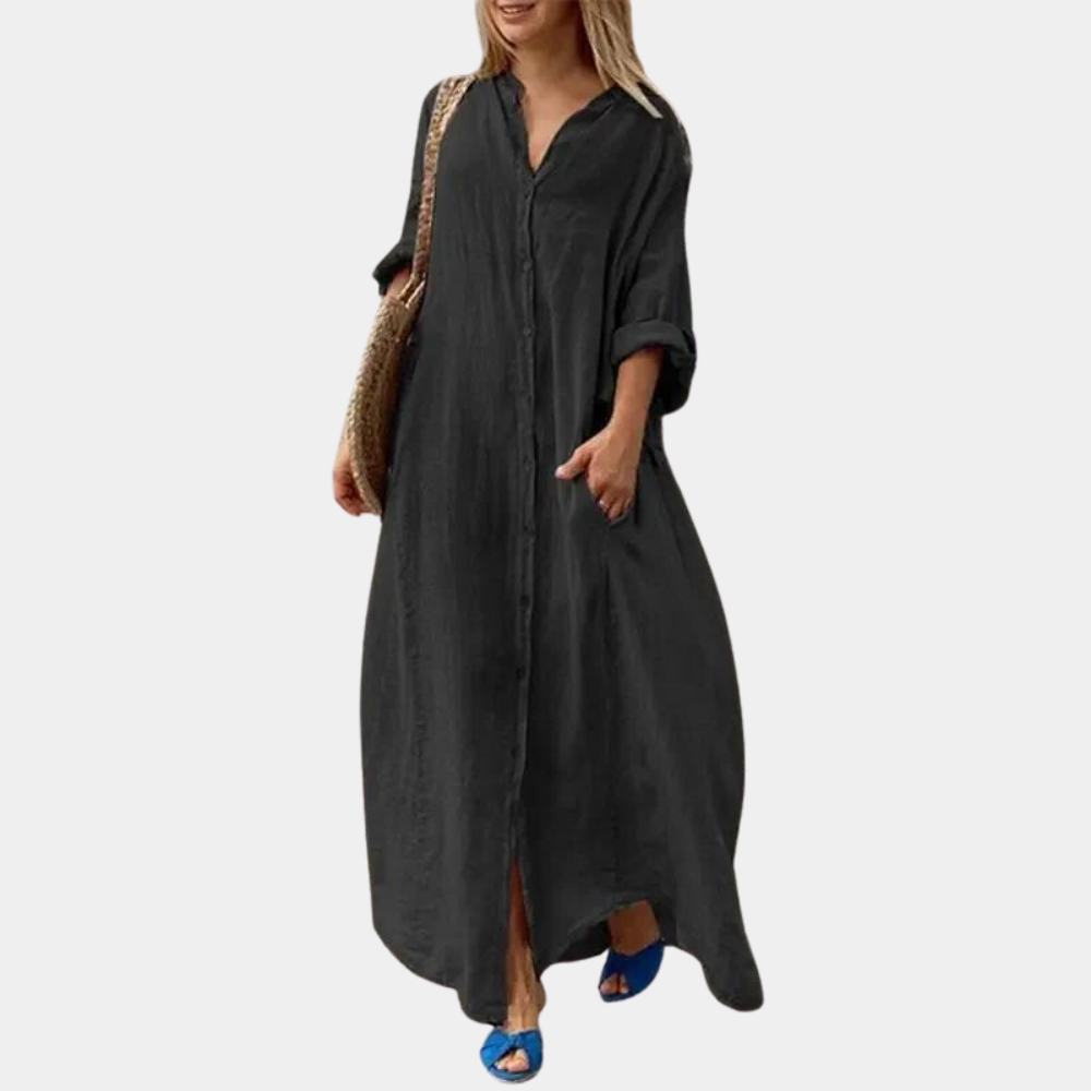 Elka - Zomerse casual maxi-jurk voor dames