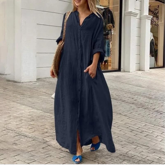 Elka - Zomerse casual maxi-jurk voor dames