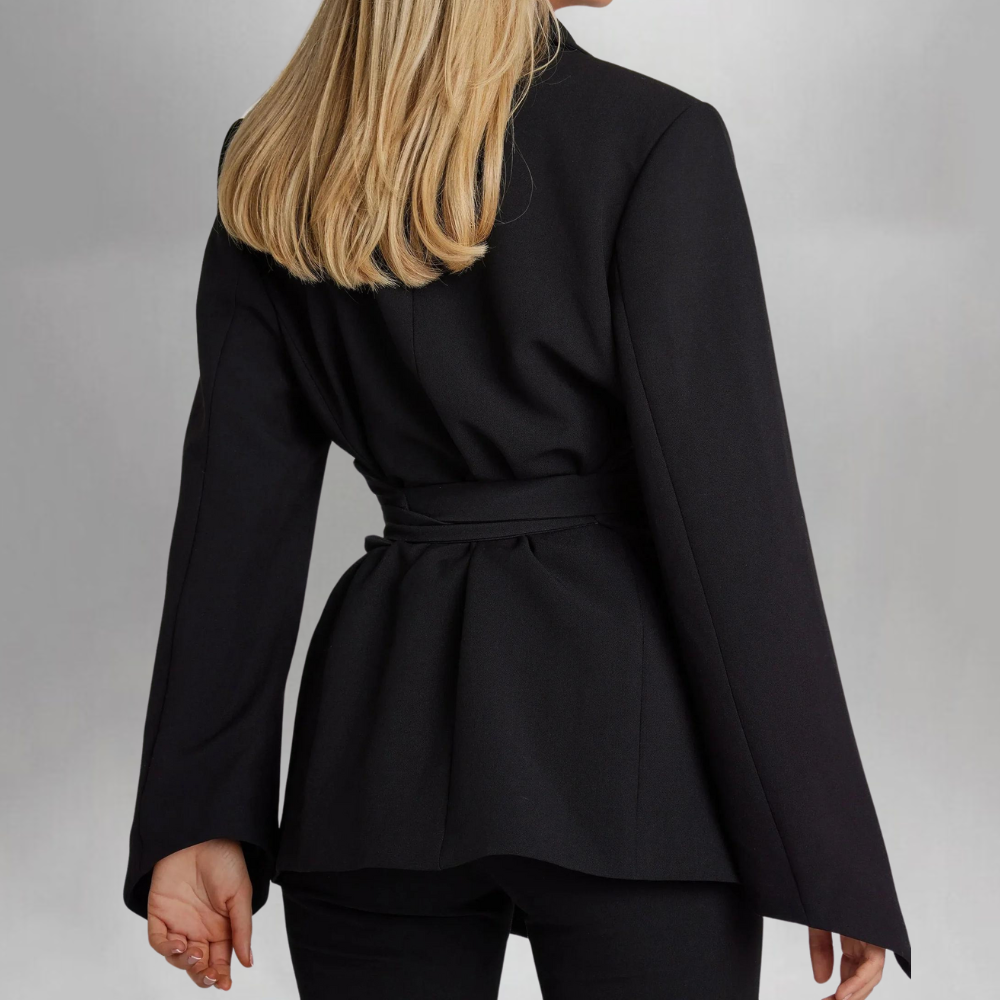 Thalassa - Elegante zomerblazer met riem voor dames