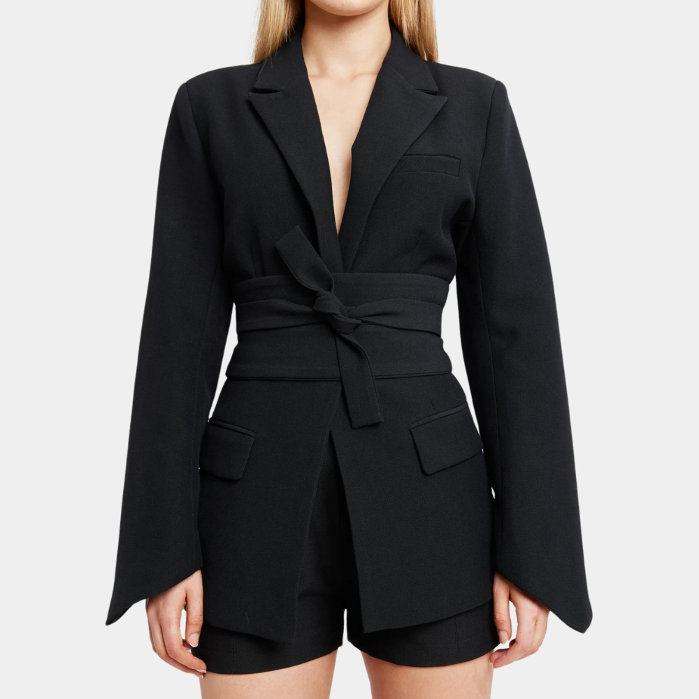 Thalassa - Elegante zomerblazer met riem voor dames