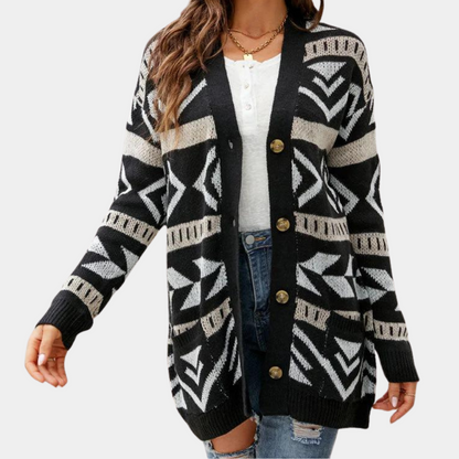 Judith - Trendy geruit damesvest voor de zomer