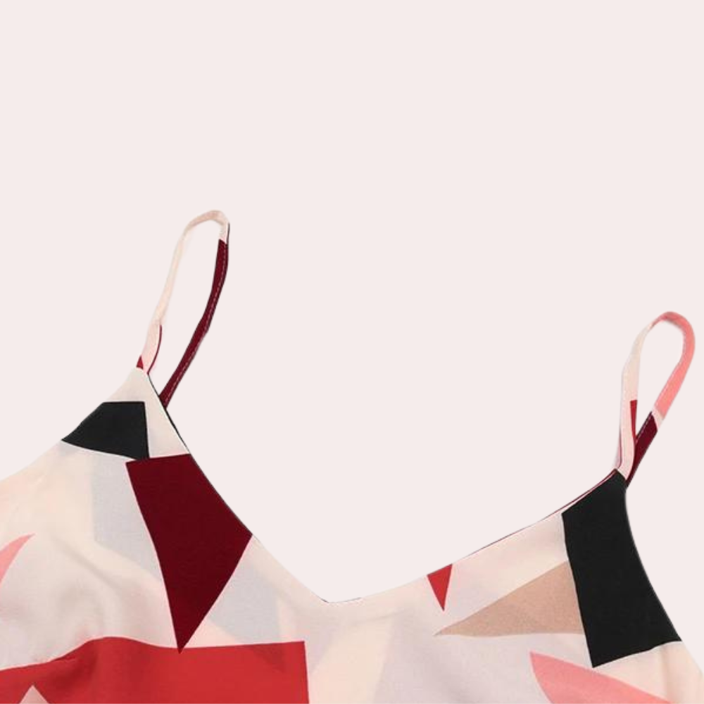 Belle - Elegante midi zomerjurk