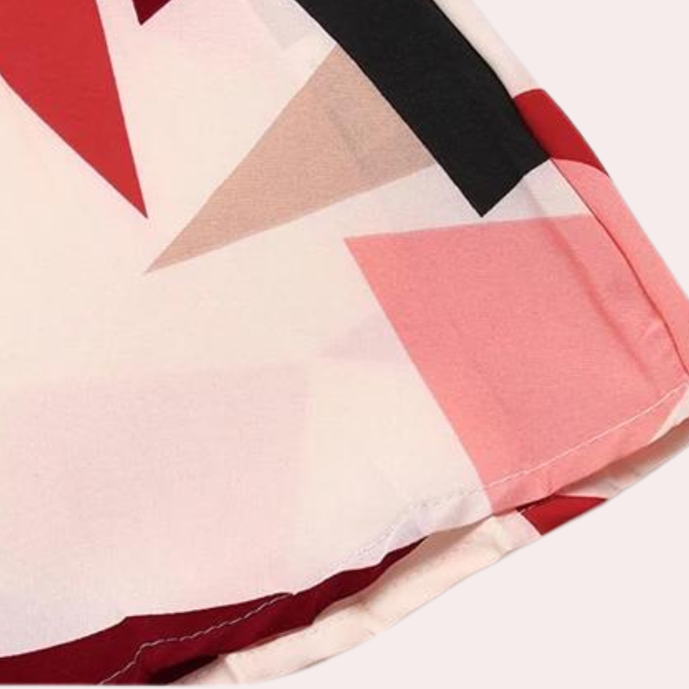 Belle - Elegante midi zomerjurk