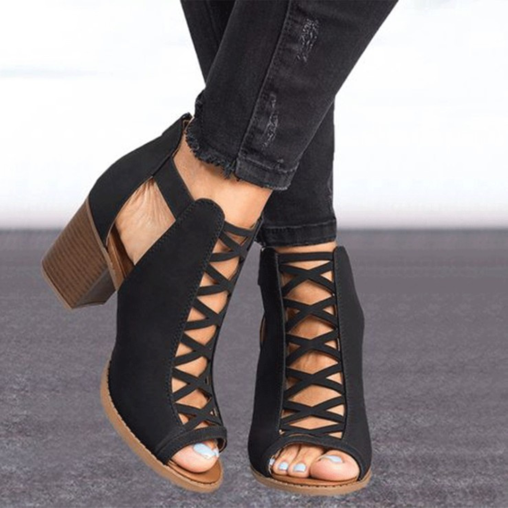 Gisella - Trendy Zomerse Vrouwen Sandalen met riempjes