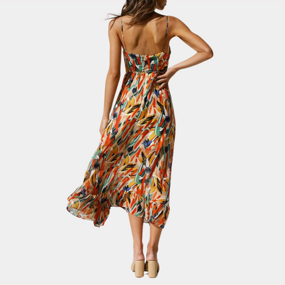 Trella - Luchtige zomerse midi-jurk voor dames