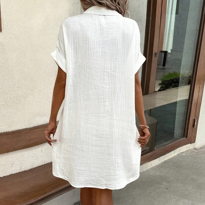 Valeria - Luchtige Midi Zomerjurk voor Stijlvolle Vrouwen - Perfect voor Lente en Zomer