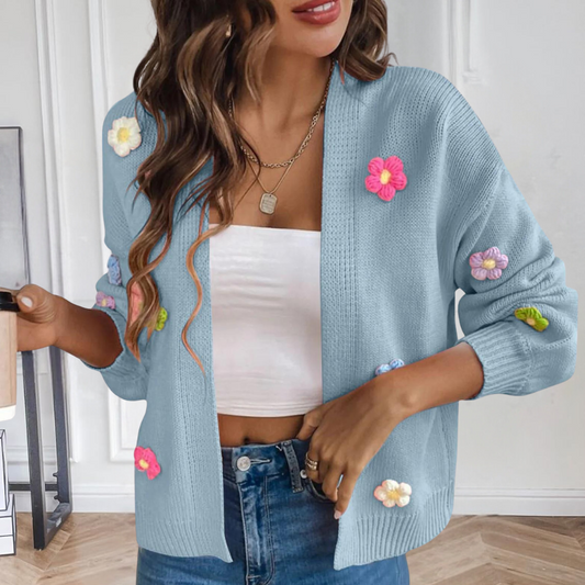 Fiona - Bloemenpatroon zomer vest voor vrouwen