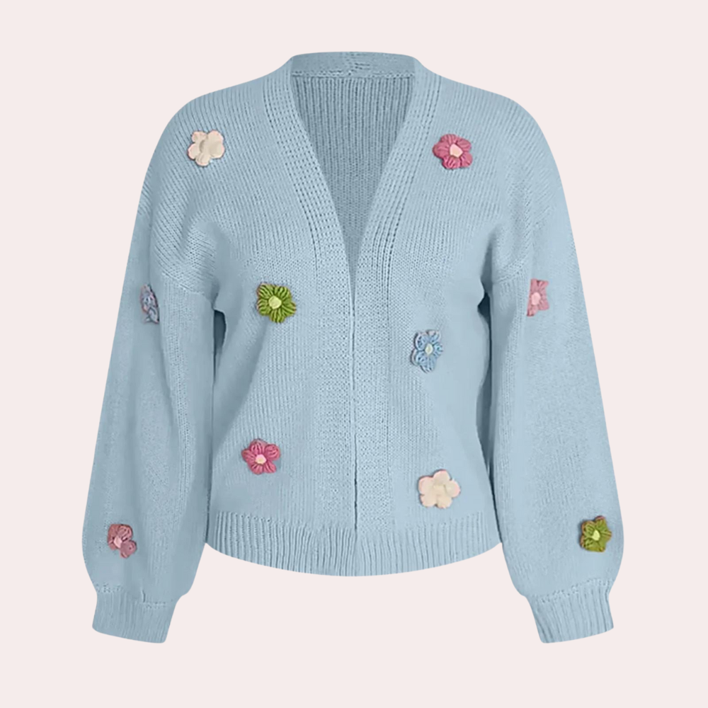 Fiona - Bloemenpatroon zomer vest voor vrouwen