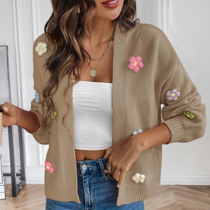 Fiona - Bloemenpatroon zomer vest voor vrouwen