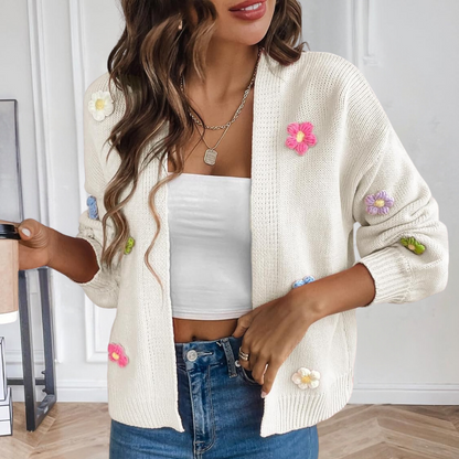 Fiona - Bloemenpatroon zomer vest voor vrouwen
