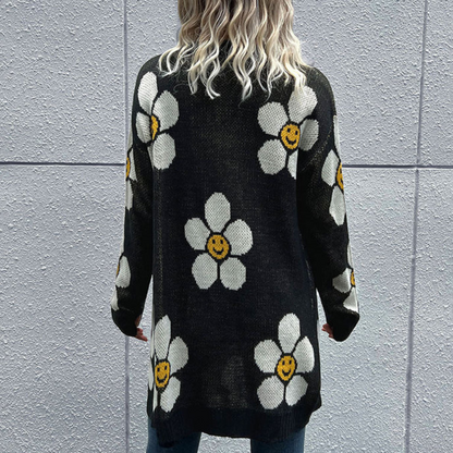 Lucine - Speels gebloemd zomer vest voor dames
