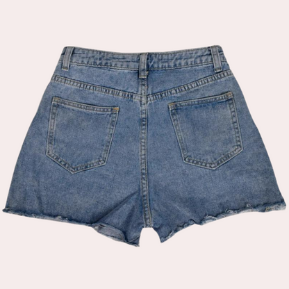 Ondine - Trendy Denim Shorts voor Dames - Zomerse Stijl