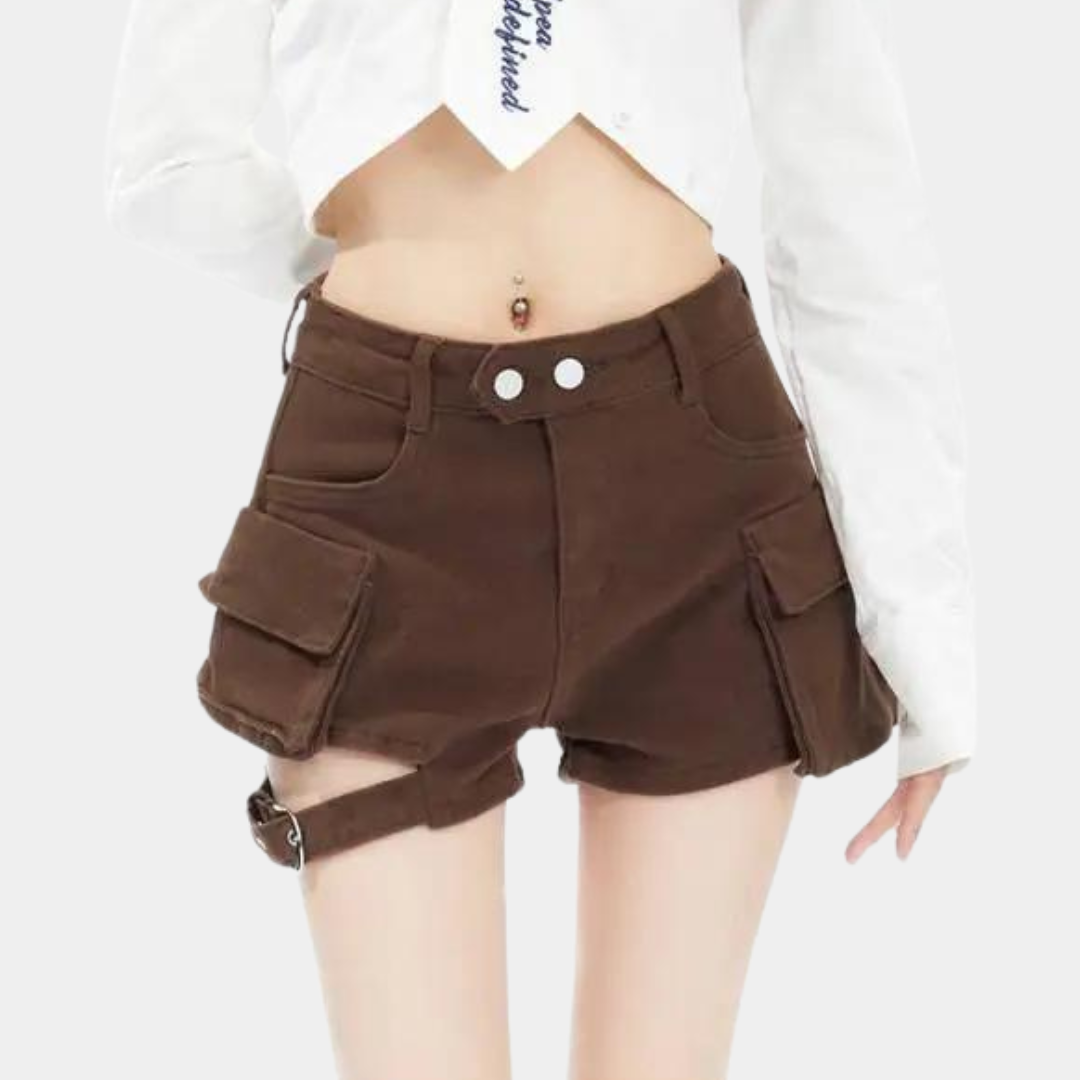 Stefana - Trendy en Stijlvolle Zomerse Dames Shorts