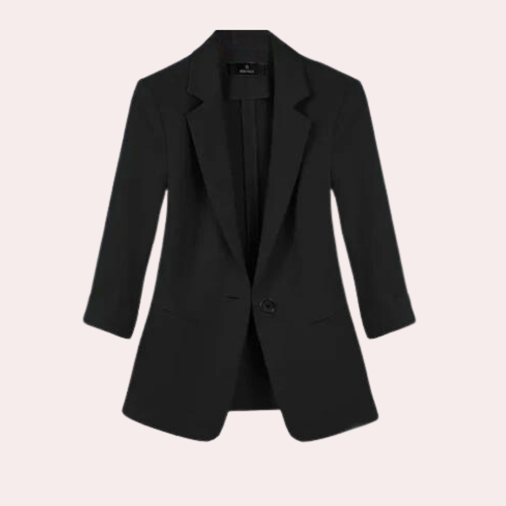 Teresa - Verfijnde dames blazer en broek set voor de zomer
