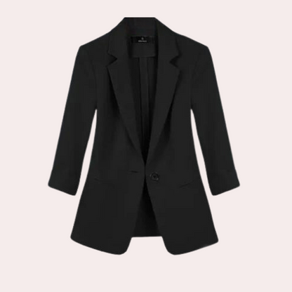 Teresa - Verfijnde dames blazer en broek set voor de zomer