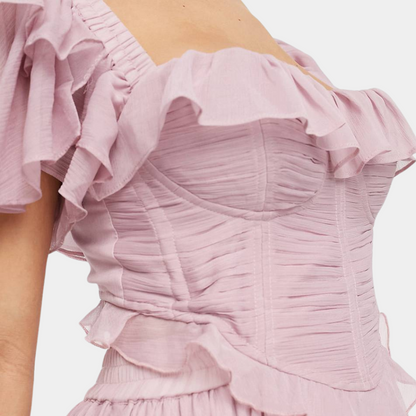 Ula - Elegante Zomerjurk met Laagjes voor Dames