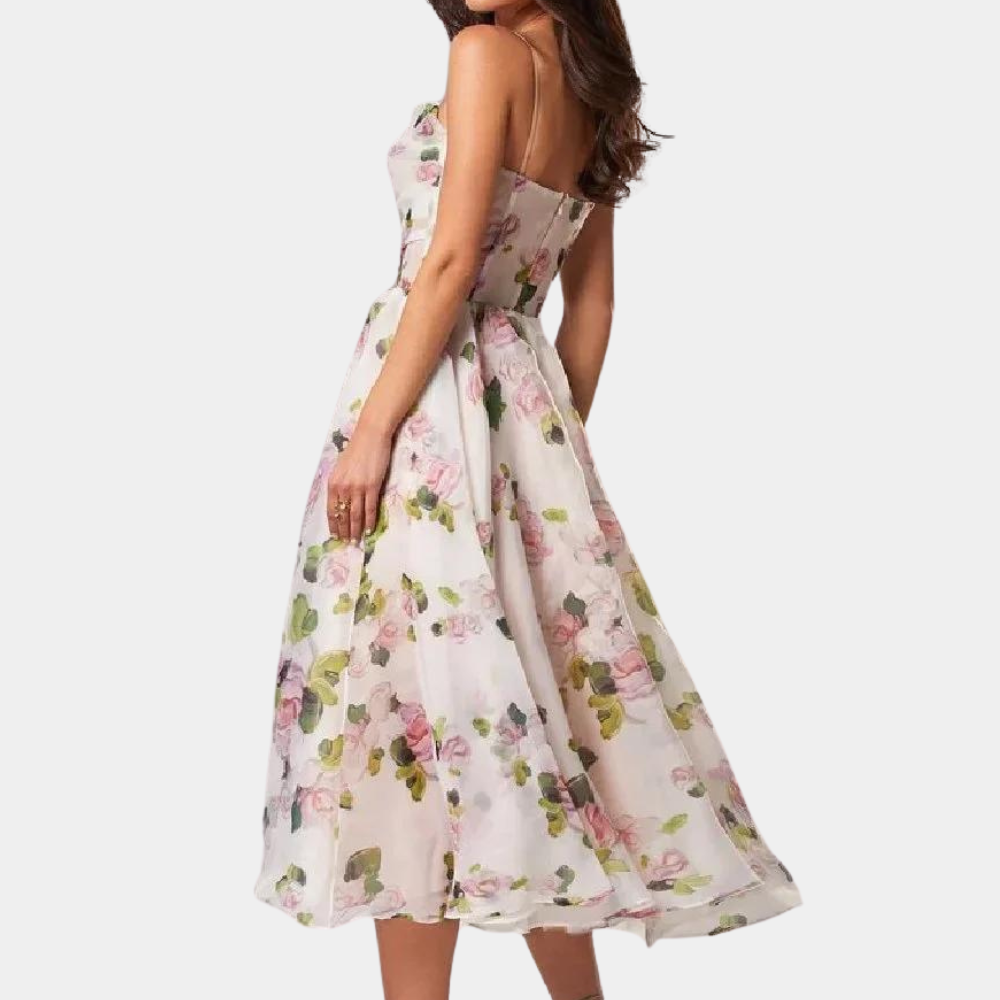 Emilia - Elegante Zomerse Midi-jurk voor dames