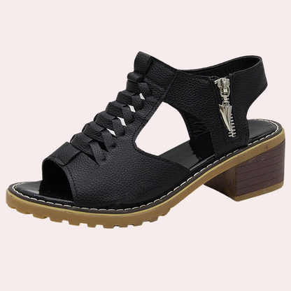 Anelo - Modieuze gevlochten zomersandalen voor dames - Perfect voor Lente en Zomer