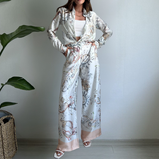 Jazzlyn - Trendy en Comfortabele 2-delige Damesset voor de Zomer