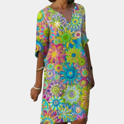Juliette - Elegante Zomer Bloemenjurk