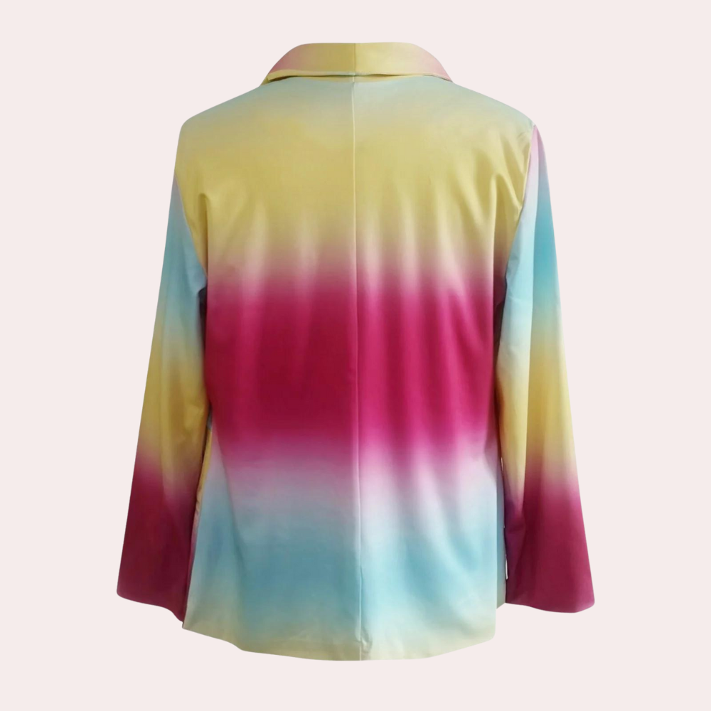 Sinead - Gekleurde zomerblazer voor dames