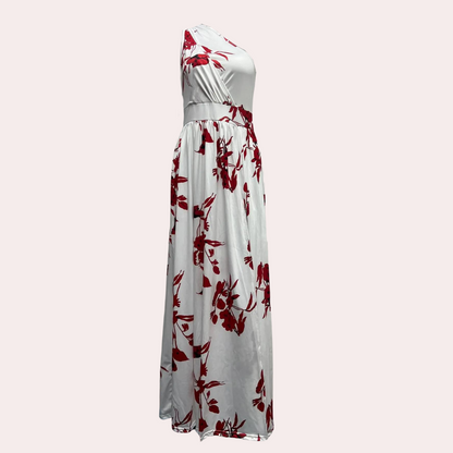 Loredana - Asymmetrische Elegant Zomer Maxi Jurk