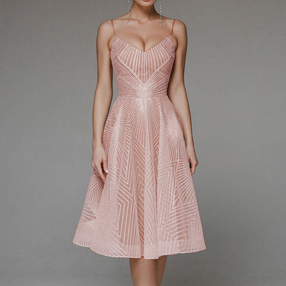 Blanca - Modieuze Zomerjurk met Elegante Open Rug
