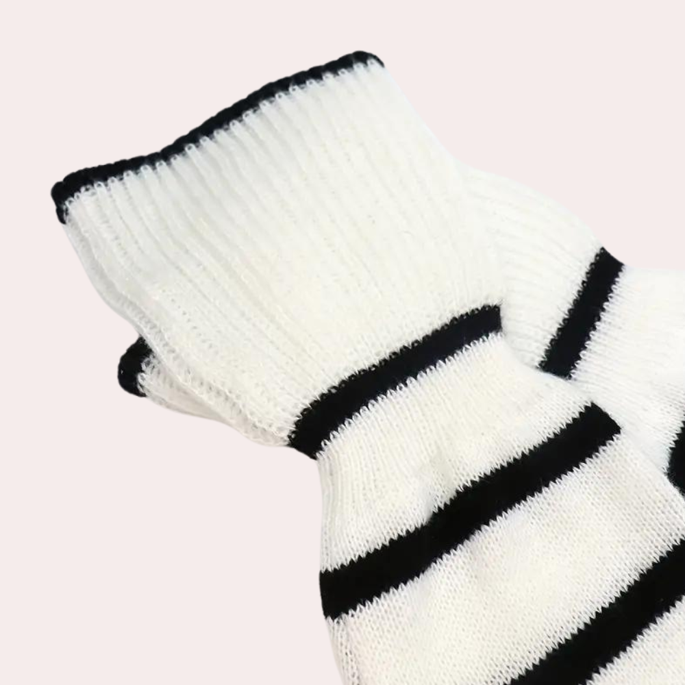 Clarice - Trendy gestreepte coltrui voor dames, perfect voor de lente en zomer