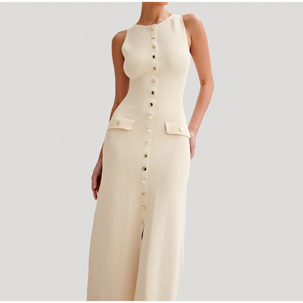 Teodora - Elegante Zomerse Maxi Dress voor Vrouwen