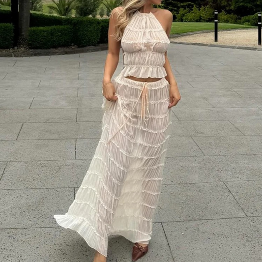 Fleur - Elegante 2-delige dames set voor de zomer