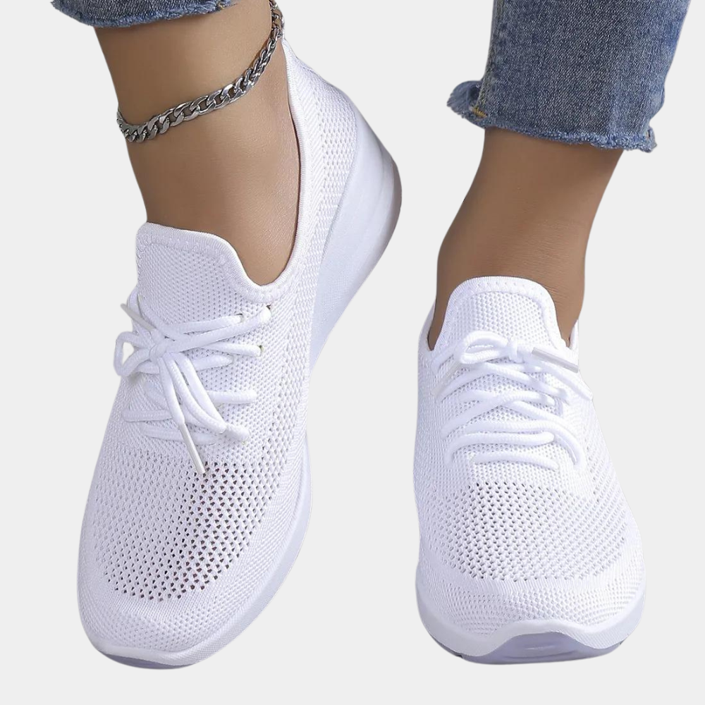 Serena - Trendy ademende wig schoenen voor dames - Perfect voor de zomer