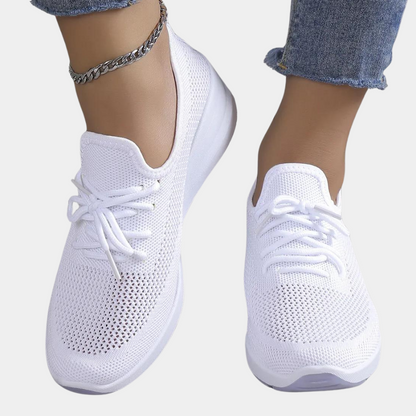 Serena - Trendy ademende wig schoenen voor dames - Perfect voor de zomer