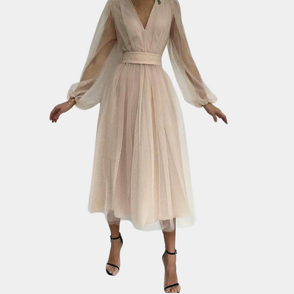Ozana - Trendy zomerse midi-jurk voor dames