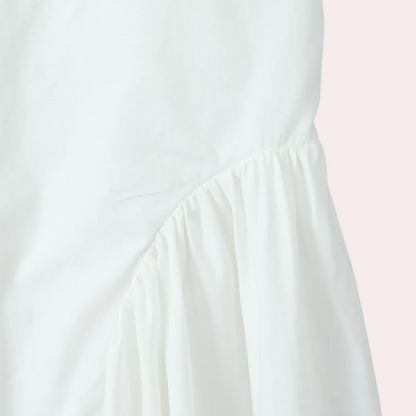 Mani - Elegante Mouwloze Halter Midi Zomerjurk