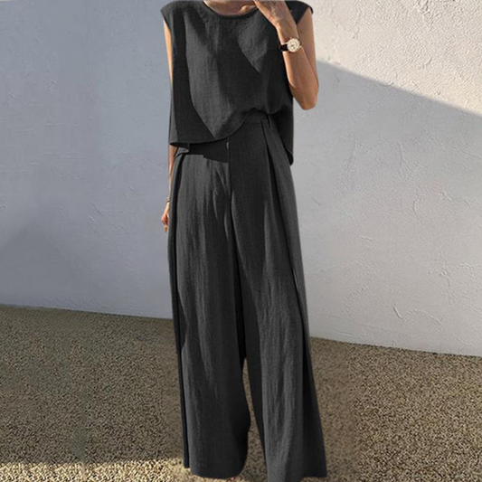Raluca - Casual Elegance 2-delig damesset voor Zomeravonturen