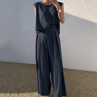 Raluca - Casual Elegance 2-delig damesset voor Zomeravonturen