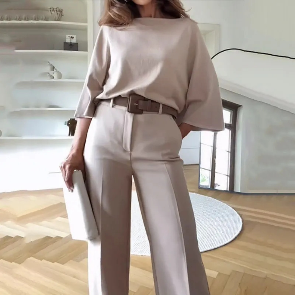 Suzanne - Elegante 2-delige damesoutfit voor de zomer