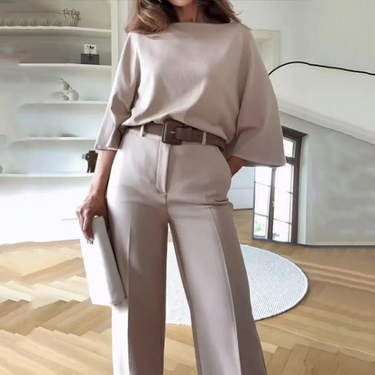 Suzanne - Elegante 2-delige damesoutfit voor de zomer