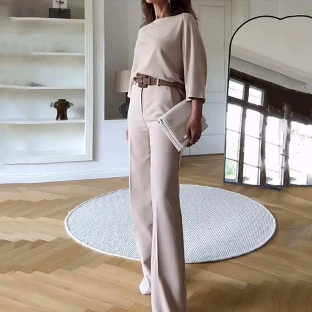 Suzanne - Elegante 2-delige damesoutfit voor de zomer
