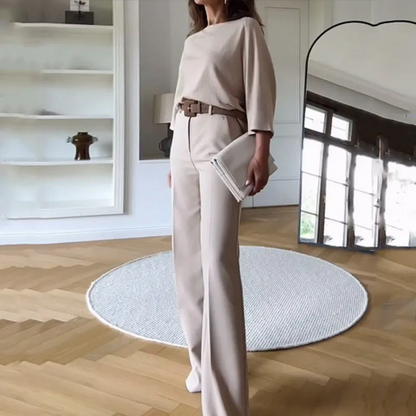 Suzanne - Elegante 2-delige damesoutfit voor de zomer