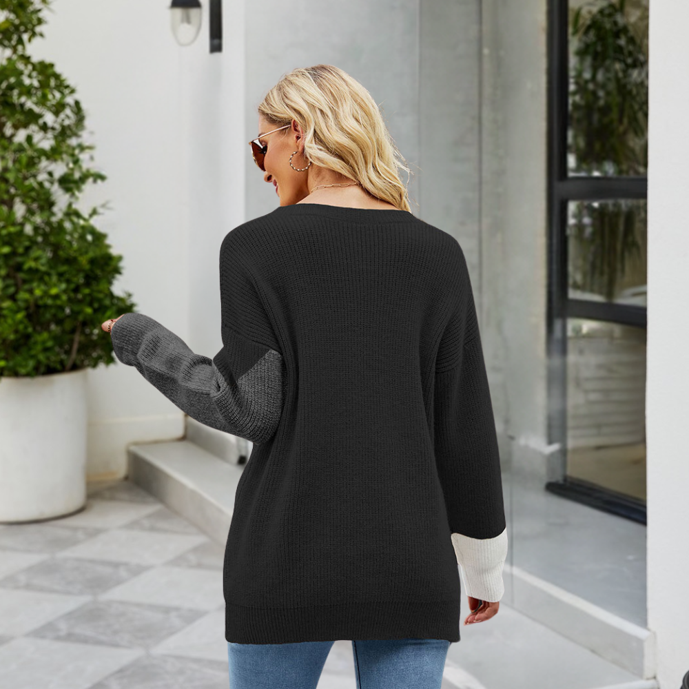 Cristina - Stijlvolle Casual Gebreide Zomersweater voor Vrouwen